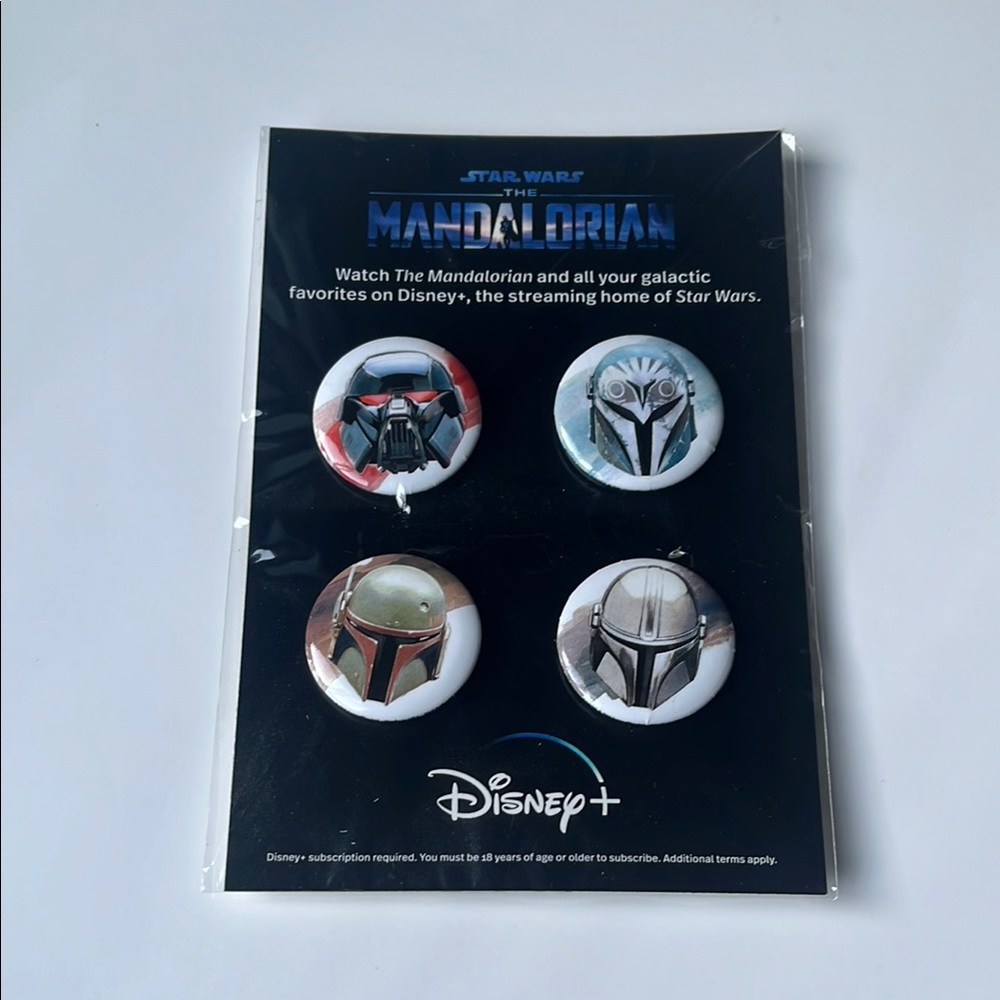 Star Wars The Mandalorian Button Set